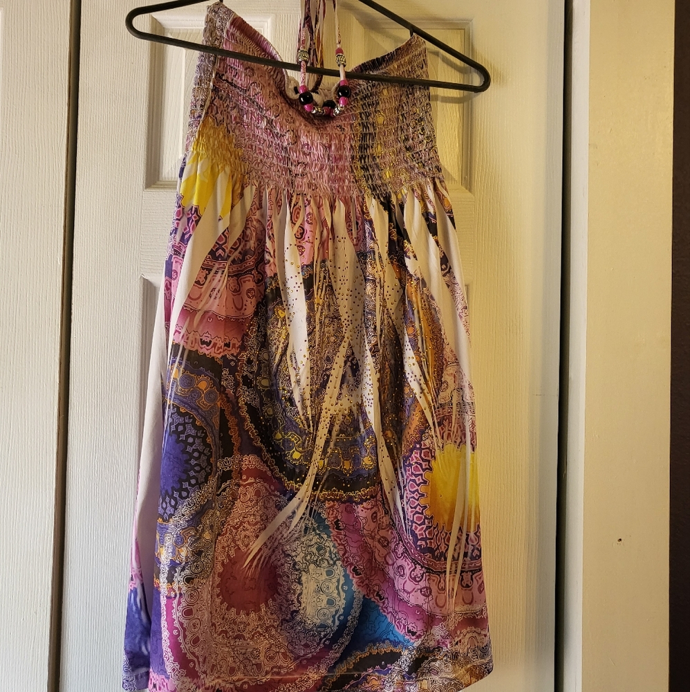 Ingear strapless summer dress medium